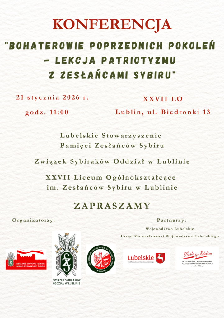 Bohaterowie poprzednich pokoleń – lekcja patriotyzmu z Zesłańcami Sybiru